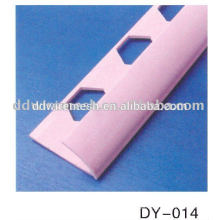 Tipo abierto PVC Tile Trim